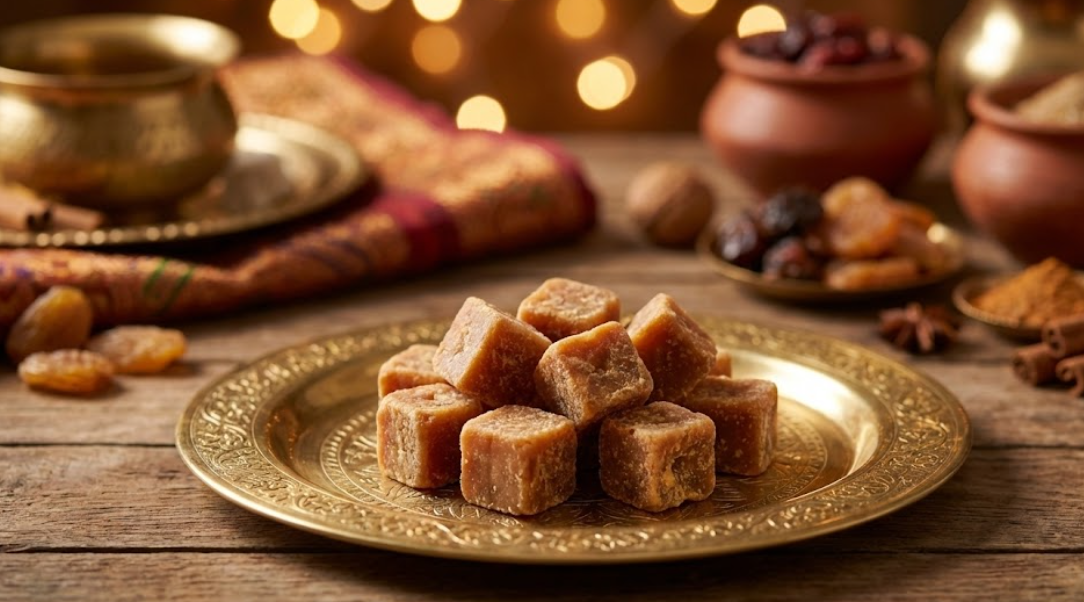 🍯 Refined sugar who? We choose Gur. 🌿 Gur wali mithaas = guilt-free indulgence 💛 Old-school sweet, new-age health. When tradition meets nutrition — Jaggery wins. White sugar out, desi power in. 💪 Natural sweetness, zero compromise. Dadi-nani ka secret, science-approved. Winter cravings solved with Gur 🔥 Eat sweet. Stay real. Choose jaggery. Less processed. More powerful. 🍯 Desi taste, modern health vibes. Sweet smart — go natural, go Gur. Mithaas jo sirf taste nahi, health bhi de. From farm to soul — pure jaggery love 🤎